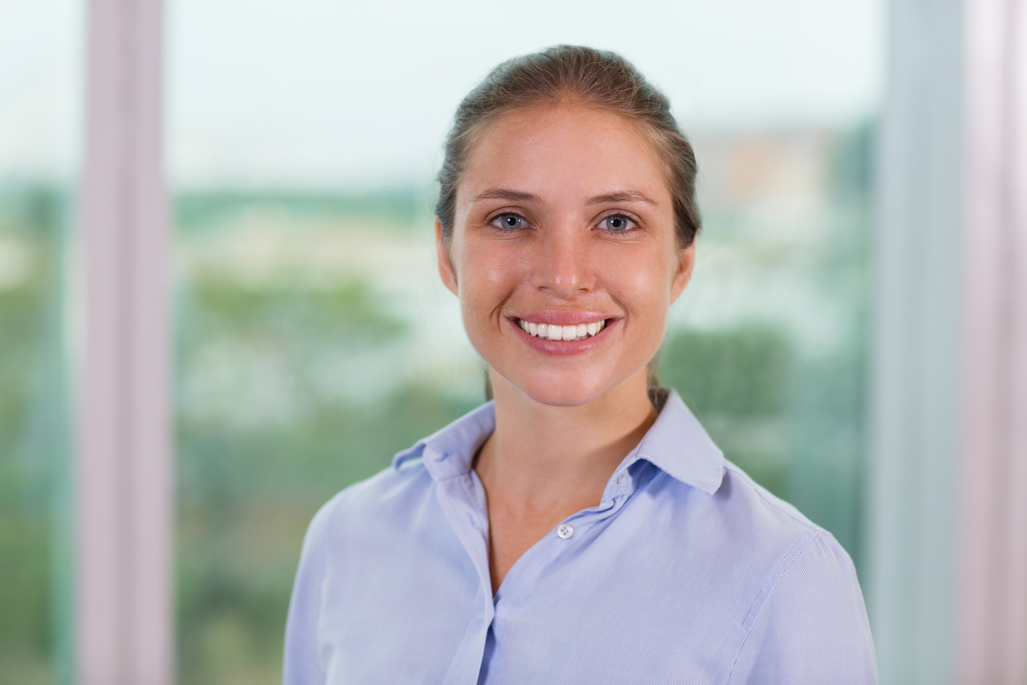 smiling professional woman portrait